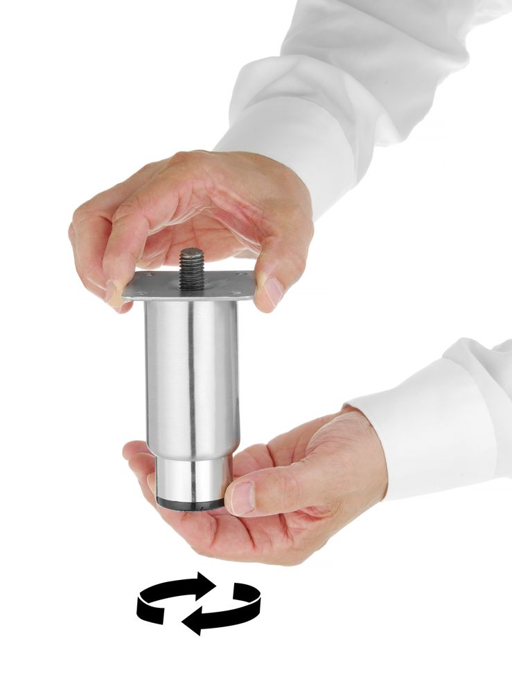 Set van 4 poten voor koel- en vrieskasten