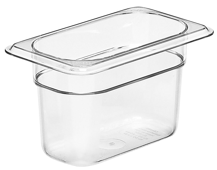 Camwear® GN 1/9 polycarbonate container 0.85 L, H 100 mm