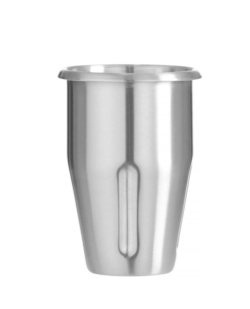 Stainless steel mixing cup for milkshakers – Design by Bronwasser, HENDI, 0,97L, ø113x(H)160mm
