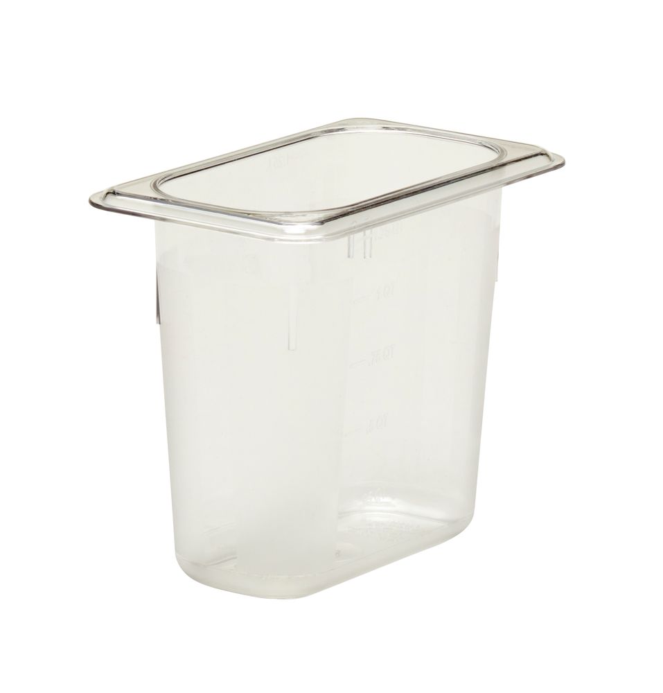Camwear® GN 1/9 polycarbonate container 1.4 L, H 150 mm