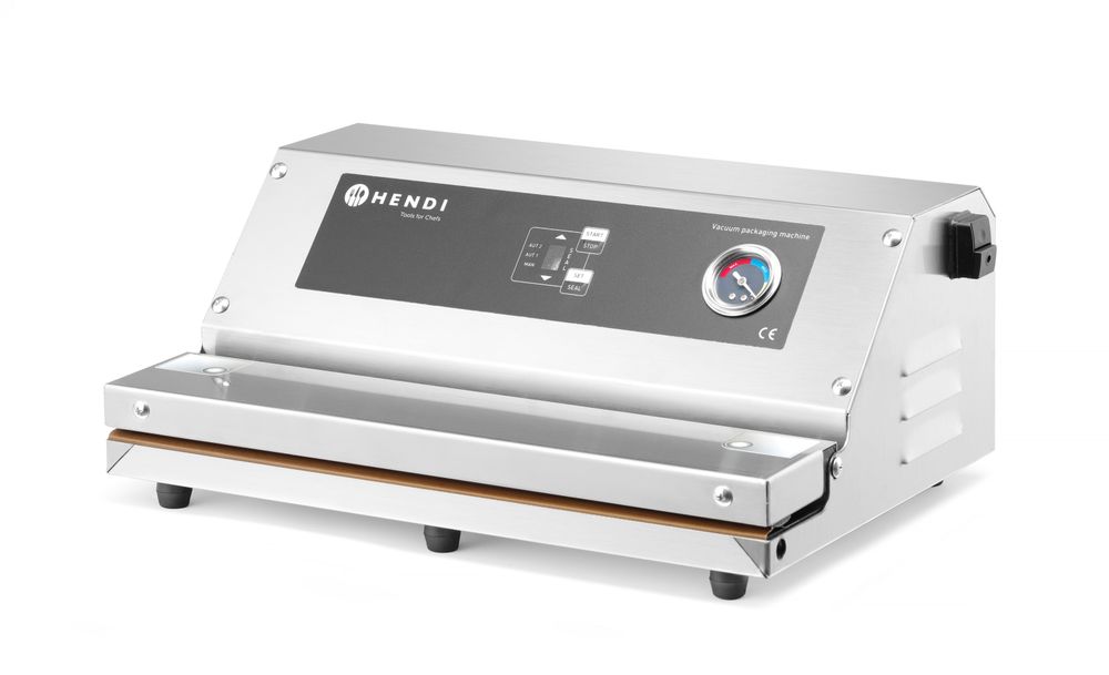 Machine à emballer sous vide externe Profi Line, HENDI, Profi Line, Barre de soudure 350 mm, 383x293x(H)175mm