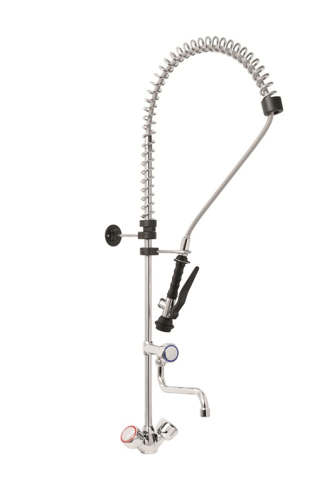 Kraan met voorspoeldouche