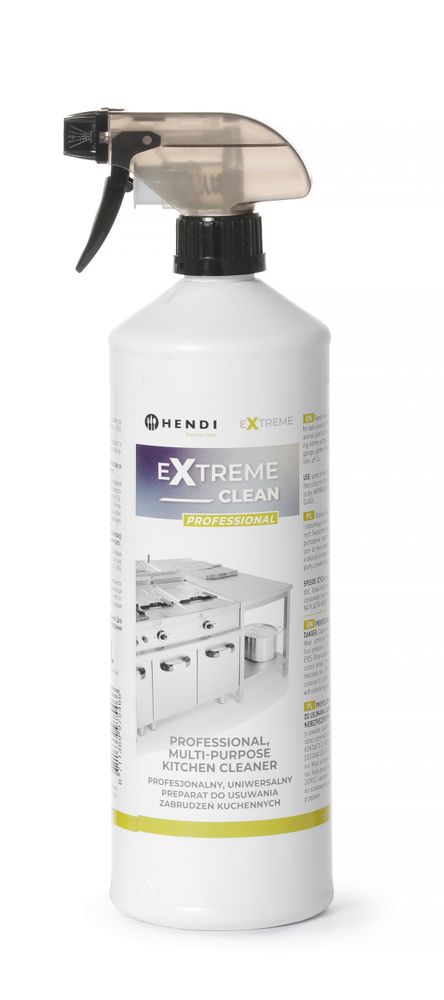 Extreme Clean Professional, multi-purpose kitchen cleaner, 1L, HENDI, bottle