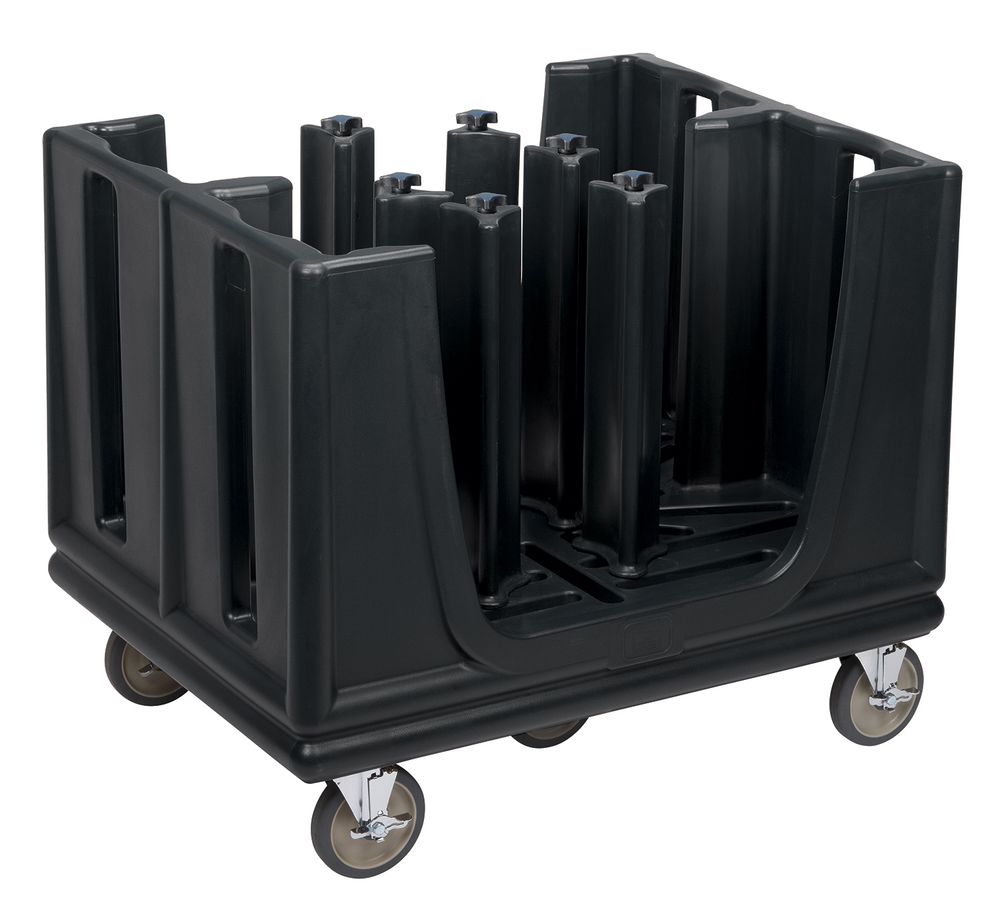 Transport and storage trolley, Cambro, Black, 984x760x(H)838mm