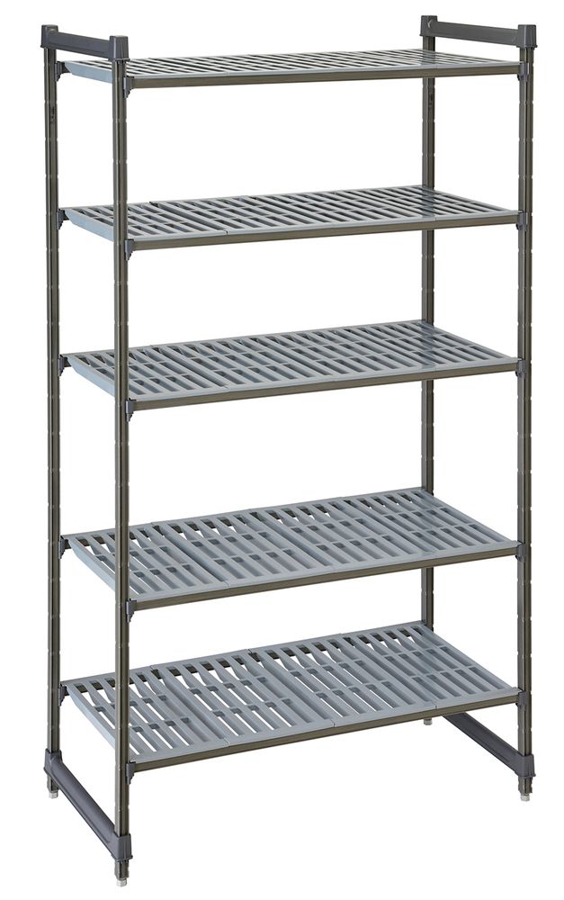 Camshelving ® Basics Plus storage rack with 4 vented shelves 915x460x(H)1830mm
