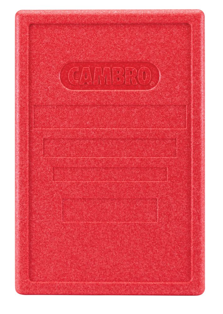 Lid for Cam GoBox® insulated, top-loaded carriers., Cambro, red, Red, 600x400x(H)34mm