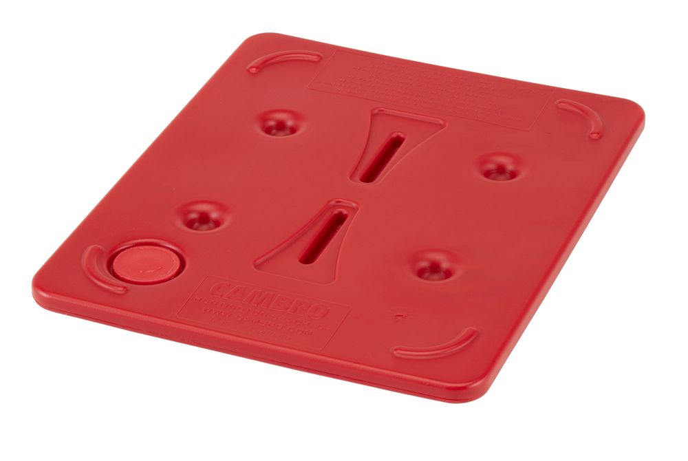 Camwarmer® warming plate, GN 1/2, red, 325x265x(H)30mm