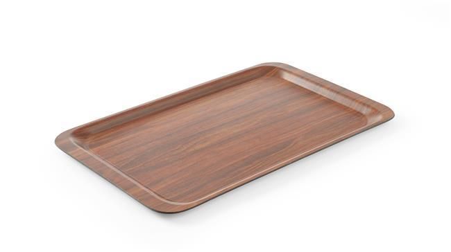 Dienblad, rechthoekig, antislip, gelamineerd